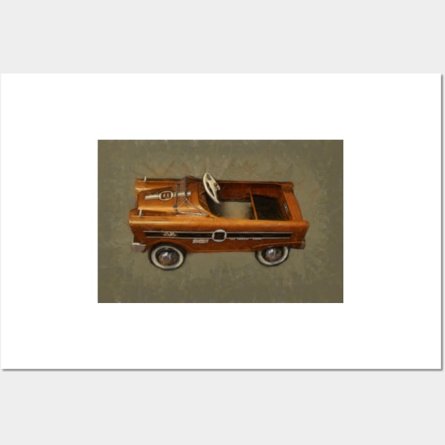 Super Sport Pedal Car Wall Art by michelle1991